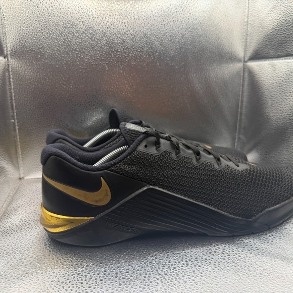 Size 13 Nike Metcon 5 Black Mens Comfort Lace-Up Running Shoes CJ5613-991‎ main image 7